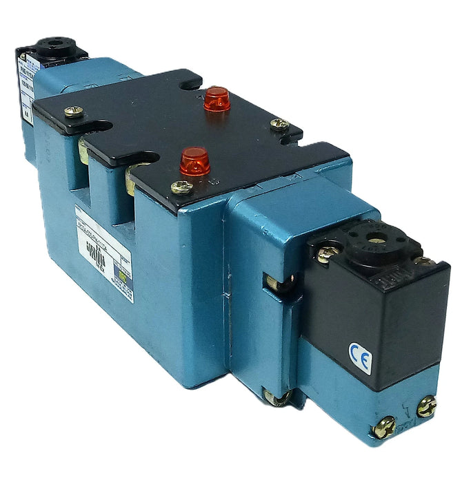 MAC Valves 6623A-000-PM-111DA 110/120 V AC 25-150 psi Double Solenoid Valve