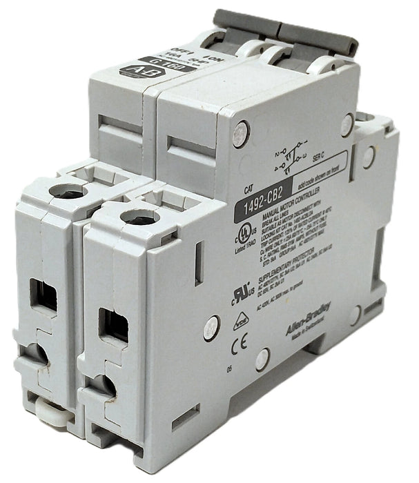 Allen-Bradley 1492-CB2G160 480Y/277V 16 A 2-Pole Circuit Breaker for Motors