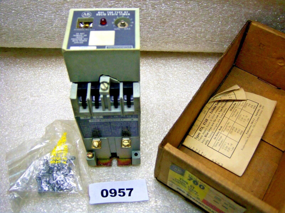 Allen-Bradley 700-RT00N000A1 Solid State Timing Relay