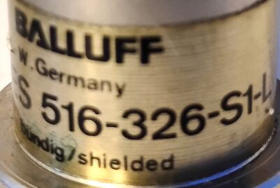 Balluff BES-516-326-S1-L 10-30 V DC Inductive Proximity Sensor