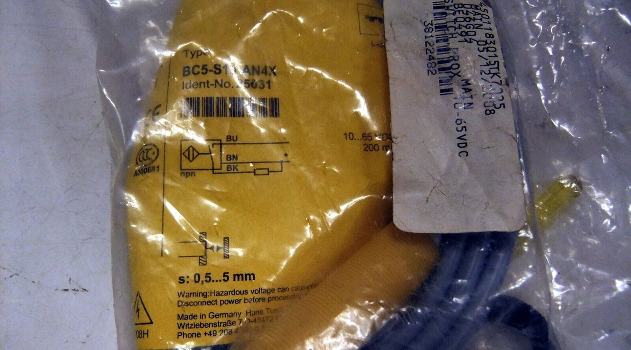 Turck Embeddable Sensor BC5-S18-AN4X