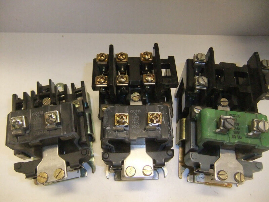 3 GE Contactors CR2810A14AC