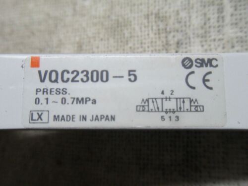 1 SMC Vqc2300-5 Solenoid Valve