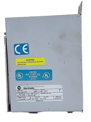 Allen-Bradley 1398-DDM-019 Ultra100 Rev E 120/240 VAC 30 A Servo Drive
