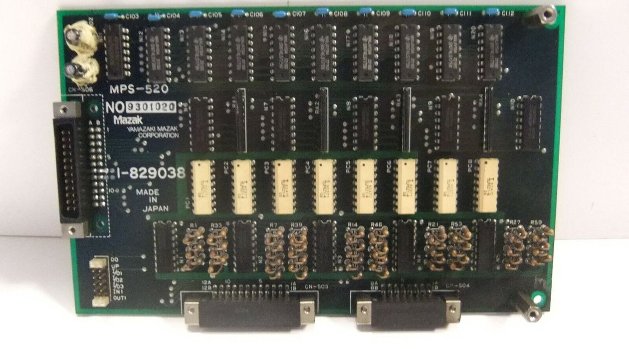 Mazak I/O Sequencer Board D80SK001961 MPS-520