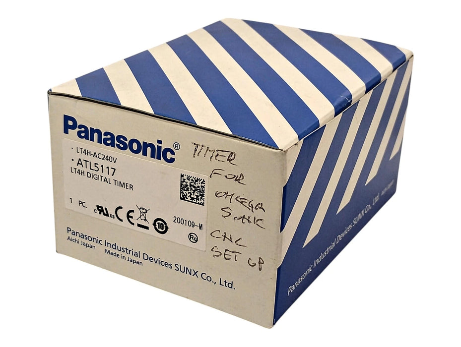 Panasonic LT4H-AC240V 240 V Ac 0.001 Sec-999.9 Hrs PLC Timer module