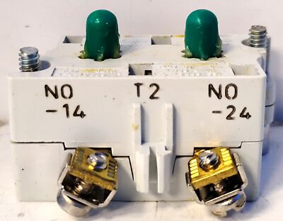 Eaton 10250T2 600 V 2NO Contact Block for 10250 Pushbutton Switches