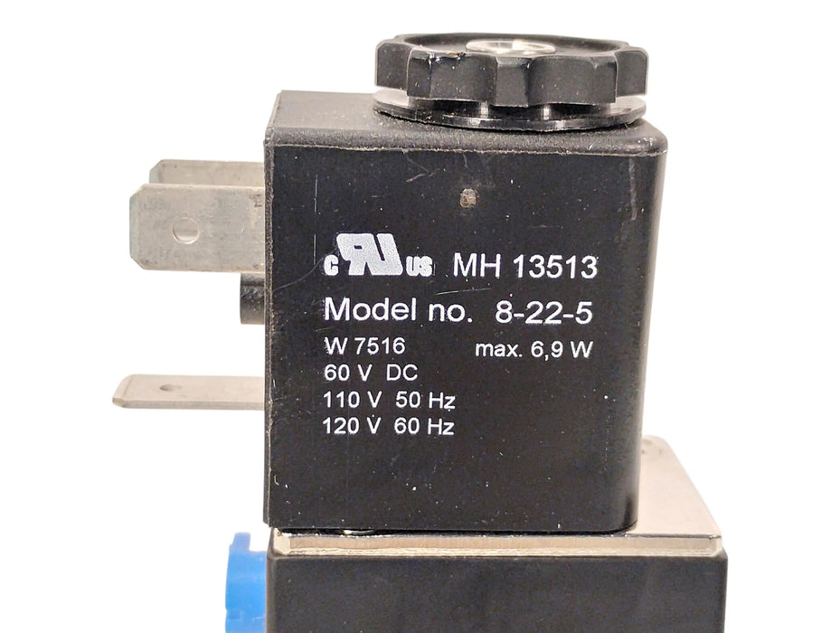 Aro M252SS-120-A 45-115 psi Solenoid Valve w/ 1/4 in NPT Ports and 120 V AC Coil