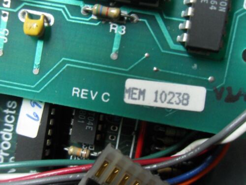 Total Control Products 10238 10294 CPU Card W/ Memory Card