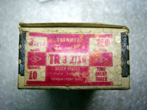 Lot of 10 Shawmut TR3-2/10 Fuses
