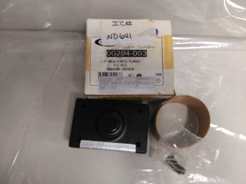 REES CONTROL UNIT 00294-003 SWITCH PUSH BUTTON GREEN