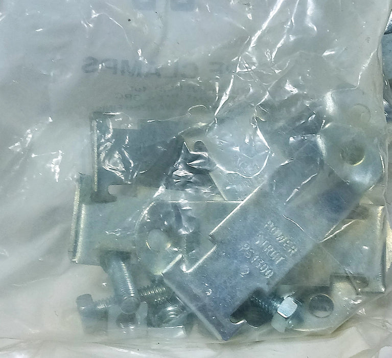 POWER-STRUT PS-1300-2-EG Electro-Galvanized Pipe Clamps for 2 in EMT,IMT and GRC