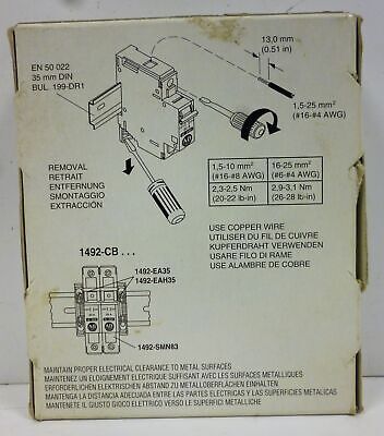 Allen-Bradley 1492-CB1G100 Circuit Breaker