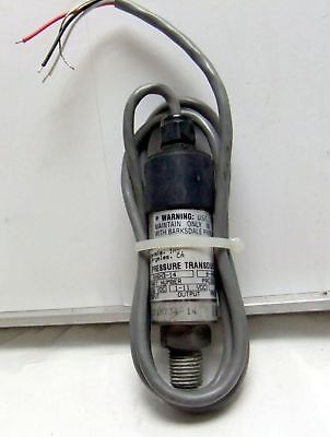 Barksdale Pressure Transducer 806-H314