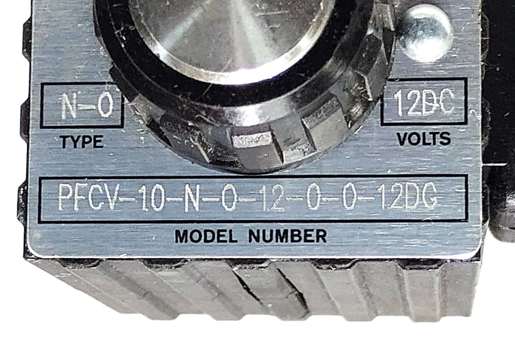 Command Controls PFCV-10-N-0-12-0-0-12DG 150psi Flow Control Valve w/ 12VDC Coil