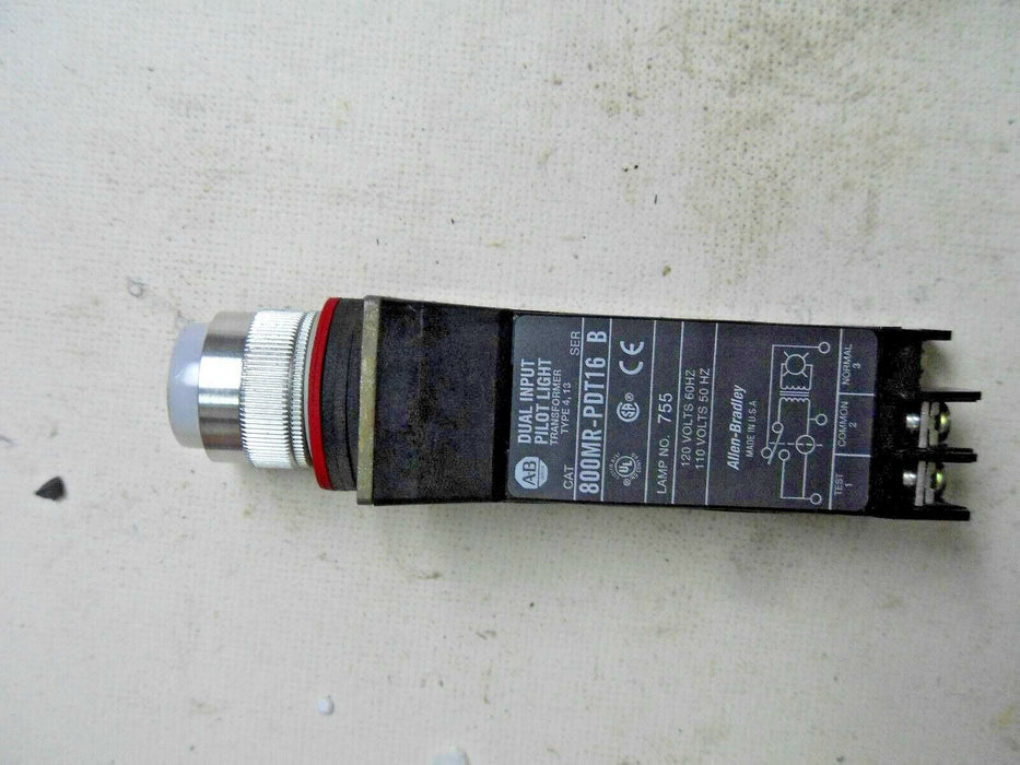 Allen-Bradley 800 MR-PDT16 W White Push Button