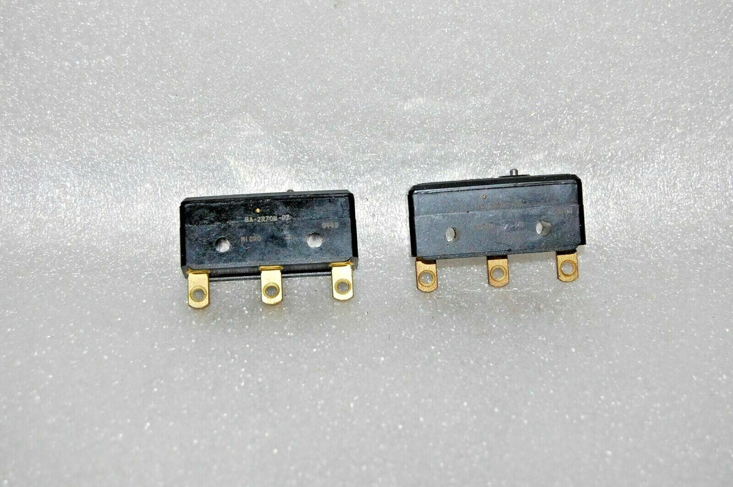 2 Honeywell MICRO SWITCH BA-2R708-P7