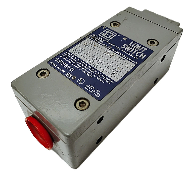 Square D 9007BR61D 600 V 10 A Limit Switch