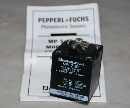 Pepperl MPF 2HD PHOTOELECTRIC SENSOR