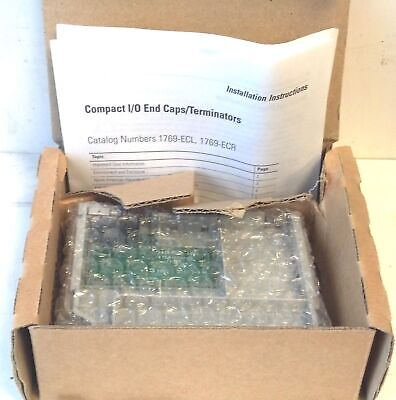 Allen-Bradley 1769-ECL Ser A Rev 1 CompactLogix Left End Cap Terminator