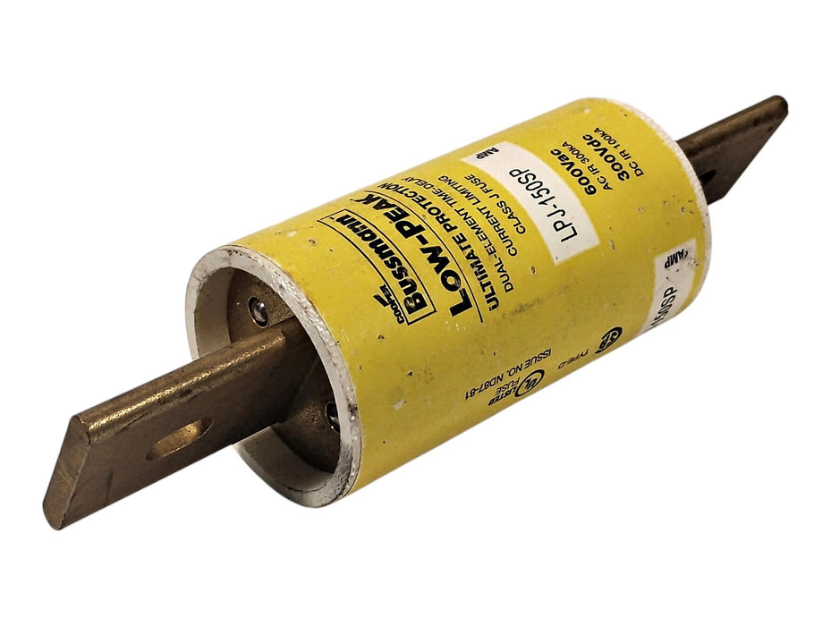Bussmann LPJ-150SP 600VAC/300VDC 150 A Class J Current-Limiting Time-Delay Fuse