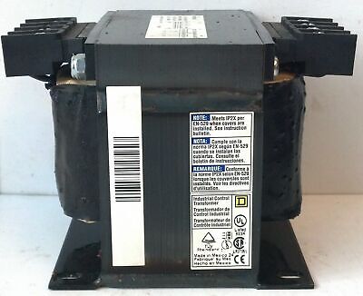 Square D 9070T500D1 Single Phase Industrial Control Transformer