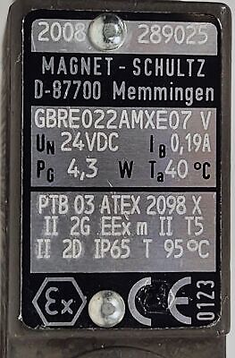 Magnet Schultz GBRE022AMXE07 V Solenoid Coil with Cable