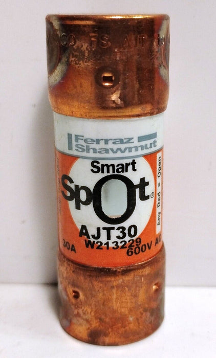 Mersen AJT30 Smart Spot 600 V AC 30 A Current-Limiting Time-Delay Fuses