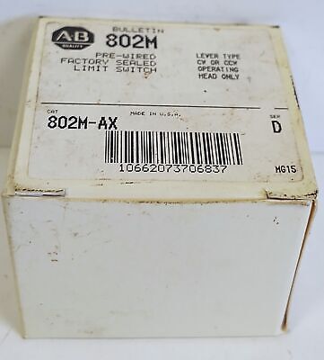 Allen-Bradley 802M-AX Rotary Gear Limit Switch Head Only