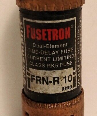 Bussmann FRN-R-10 250 V AC 30 A Current-Limiting Time-Delay Fuses