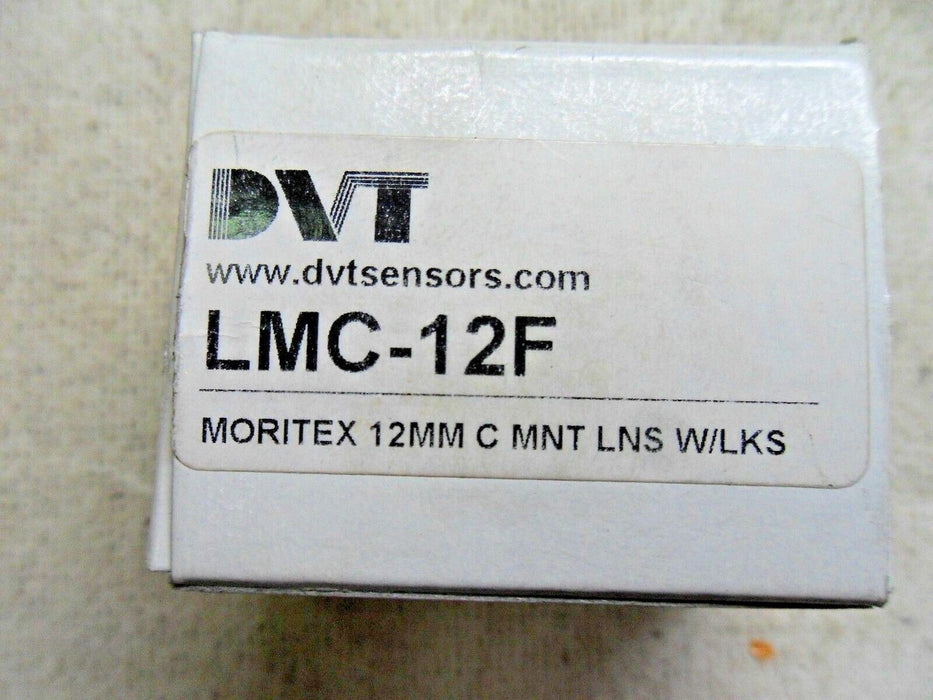 DVT LMC-12F Lens 12MM Moritex Aperture Control 1:1.4