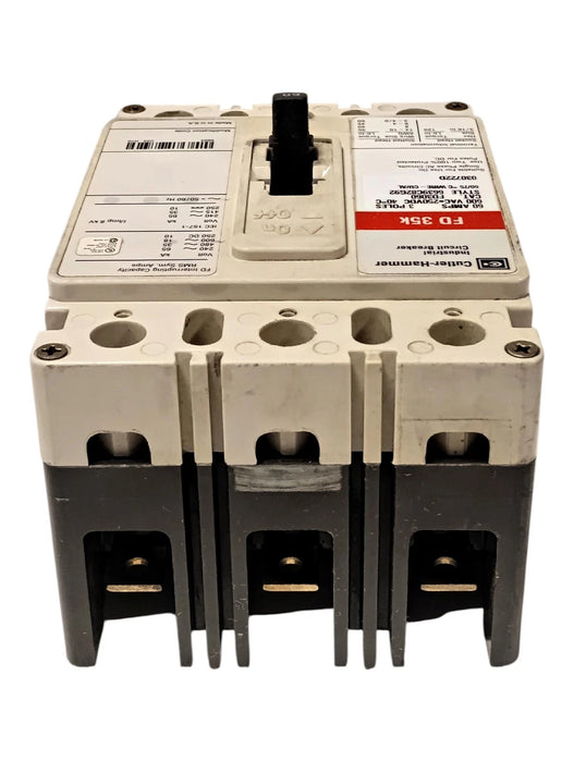 Cutler-Hammer FD3050 600VAC/250VDC 50 A 3-Pole Circuit Breaker