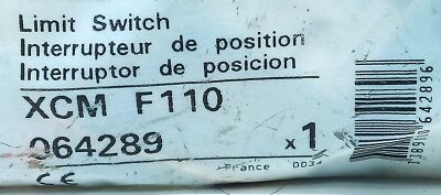 Telemecanique XCM F110 240 V AC 10 A Roller Plunger Limit Switch