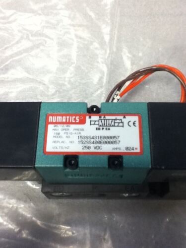 Numatics 153SS431E000057 SOLENOID VALVE- NO BOX