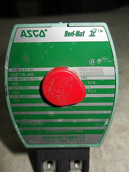 ASCO OFKB8320G174MS Solenoid Valve