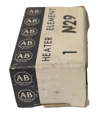 Allen-Bradley N29 Class 20 Heater Element for Eutectic Alloy Type Overload Relay