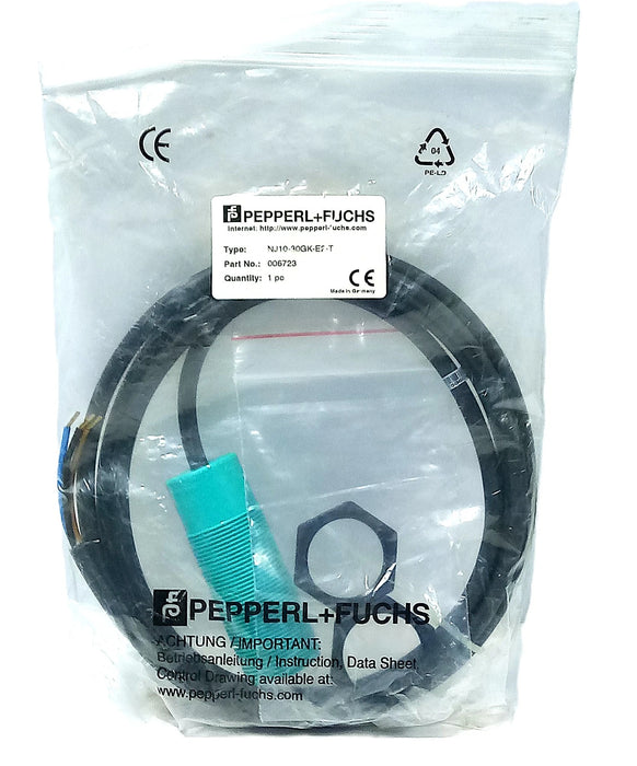 Pepperl Fuchs NJ10-30GK-E2-T 006723 10-30 V DC Inductive Proximity Sensor