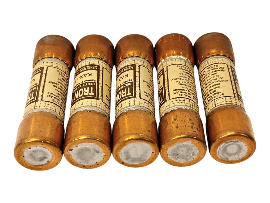 Bussmann KAX-15 250 V AC/DC 15 A Current-Limiting Fast-Acting Rectifier Fuses