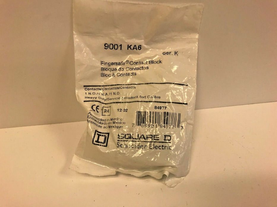 Square D 9001KA6 Push Contact