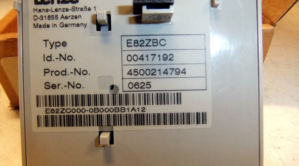 Lenze Operator Keypad E82ZBC