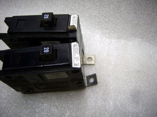 2 Cutler-Hammer Circuit Breakers 1P 20A 120/240V BA120