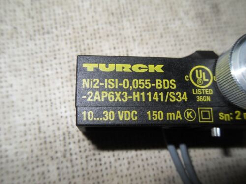 Turck NI2-ISI-0,055-BDS-2AP6X3-H114/S34 10-30 V DC Inductive Proximity Switch