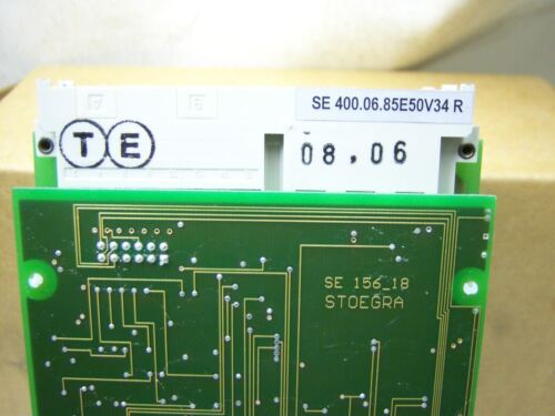 Stoegra Stepper Drive SE 400.06.85E50V34R Amplifier Board