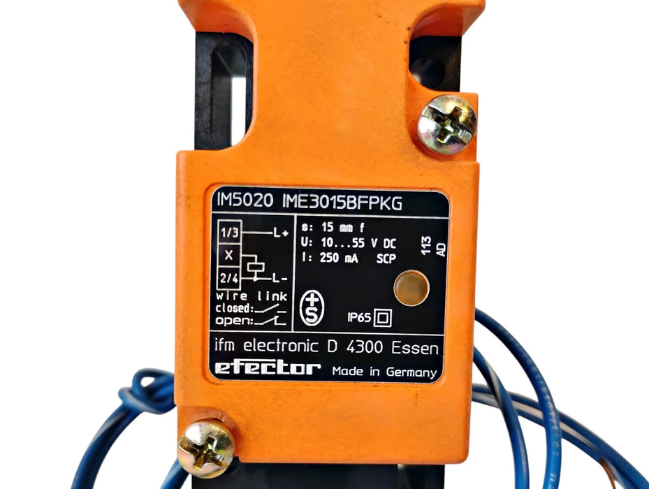 Efector IME3015BFPKG IM5020 10-55 V DC Inductive Proximity Sensor