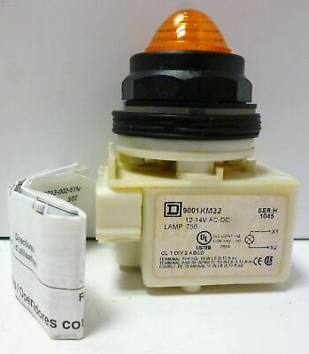 Square D 9001SKP32A9 Pilot Light