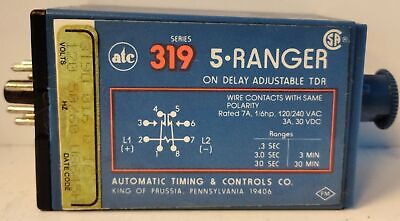 ATC 319D-016-Q-1-C 120/240 V AC 30 V DC Solid State Time Delay Relay