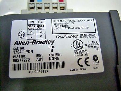 Allen-Bradley Interface Module 1734-PDN Devicenet