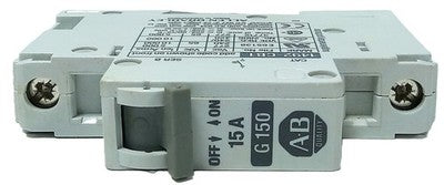Allen-Bradley 1492-CB1-G150 Ser B 277 V AC 15 A Miniature Circuit Breaker