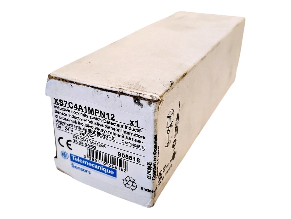 Telemecanique XS7C4A1MPN12 24-240 V AC/DC Inductive Proximity Sensor