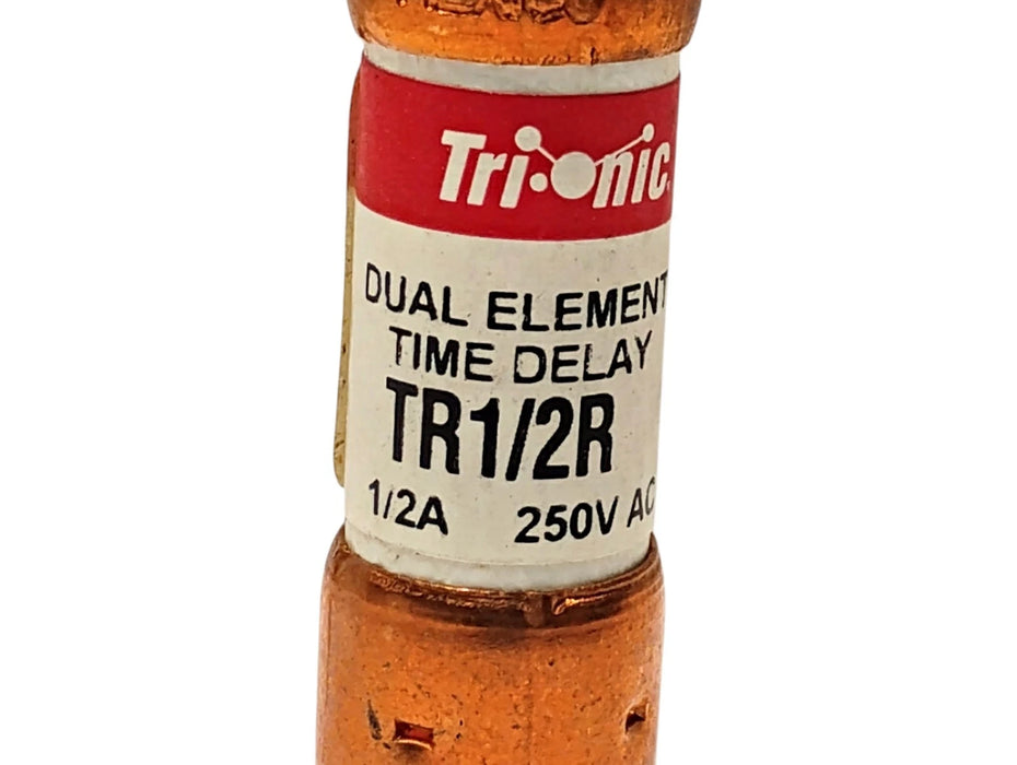 Ferraz Shawmut TR1/2R 250 V AC 0.5 A Current-Limiting Time-Delay Fuses